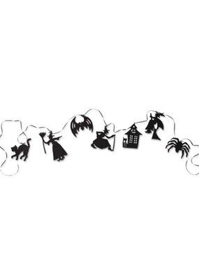 NEW Bethany Lowe Haunting Halloween Silhouette Garland